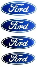 2-38 Ford Center Cap Wheel Rim Logo Aftermarket Vinyl Decal Sticker Set 4