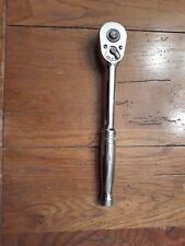 Vintage Snap-on S713a 12 Drivet Ratchet Wrench Wquick Release
