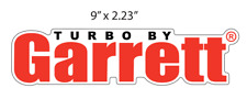 Garrett Turbo By Racing Decal Sticker Die Cut