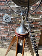 Vintage Yacht Searchlight The Portable Light Co. Half Mile Ray Nautical Lamp