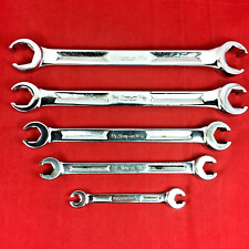 Snap-on 14-1316 Rxh605 Sae Double End Flare Nut Line Wrench Set See Details
