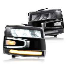 Vland Full Led Headlights For 2007-2013 Chevrolet Silverado 1500 2500hd 3500hd