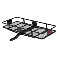 Curt 18152 Basket Cargo Carrier W Fixed Shank For 2 Receivers