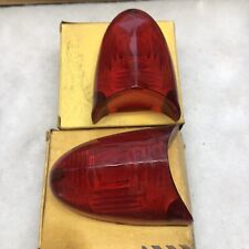 1954 Plymouth Tail Light Lenses Vintage In Box Pair Plymouth