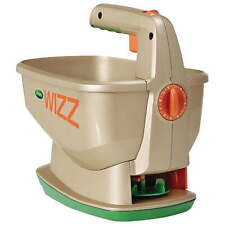 Wizz Spreader For Seed Fertilizer Salt And Ice Melt Holds Up To 2500 Sq.