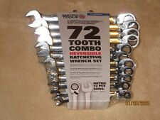 New Matco 12 Pc 72 Tooth Metric Reversible Ratcheting Combination Wrench Set