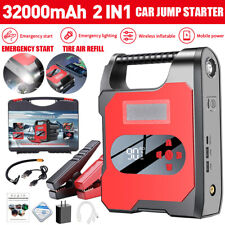 2000a Car Jump Starter With Air Compressor Battery Starter Tire Inflator Booster
