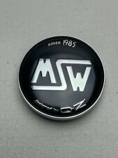 Msw By Oz Since 1985 Chrome Snap In Wheel Center Cap C-080