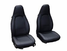 Porsche 911 928 944 968 Black Leather-like Custom Made Front Seat Cover