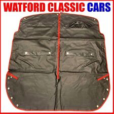 Mgb Roadster Full Tonneau Cover All Years No Headrests - Red Trim