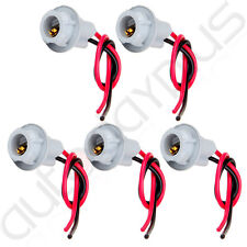 5pcs T10 Socket Clearance Cab Roof Running Light Extension Holder Harness