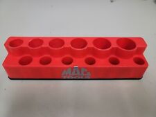Mechanics Time Saver Shmsd38-red Mac Tools 12 Spot Magnetic Socket Holder