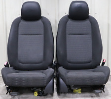 2014-2017 Chevy Caprice Ppv Black Cloth And Leather Power Front Seats Used Oem