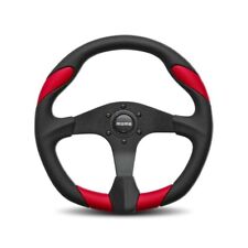 Momo Automotive Accessories Quark Steering Wheel Polyurethane Red Insert Pn - Q