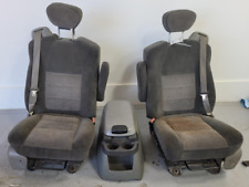1999-2007 Ford F250350sd Front Seat Set W Console Cloth Manual Super Cab