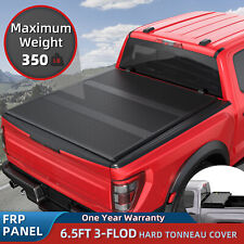 6.5ft Hard Frp Truck Bed Tonneau Cover For 2003-2023 Dodge Ram 1500 2500 3500