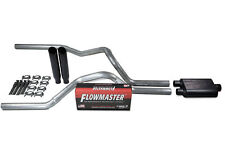 For Chevy Gmc 1500 07-14 2.5 Dual Exhaust Kits Flowmaster 40 Series Black C Tip