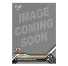 Brandon Miller - 2023 Topps Now Basketball - D2 - Rc - 2nd Pick - Ready To Ship