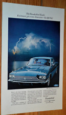 1966 Ford Thunderbird Town Landau Original Vintage Advertisement Print Ad-66