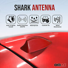 Car Shark Fin Antenna Roof Radio Amfm Red Fits Mazda