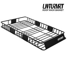 64 Universal Roof Rack Wextension Cargo Suv Top Luggage Carrier Basket Holder