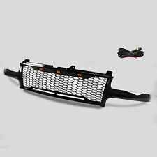 Grille For 99-2002 Chevrolet Silverado 1500 2000-2006 Tahoe W Led Lights