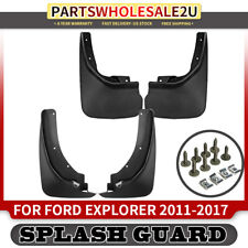 Splash Guards Mud Flaps Mud Guards Mudguard For Ford Explorer 2011-2018 Set Of 4