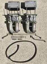 Dual Weber 40 Idf Carburetors With Manifolds Used Porsche 914 Vw Volkswagen