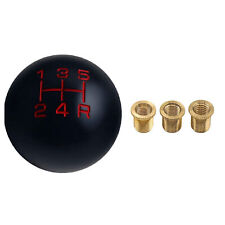New Universal 5 Speed Car Mt Manual Round Ball Gear Shift Knob Shifter Lever
