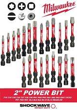 Milwaukee Shockwave Impact Driver Bits 2 Inch Length All Sizes 2