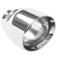 Magnaflow 35224 Stainless Exhaust Tip 2.5 Inlet 4.5 Round 5.75 Long Polished