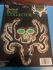 New - Bone Collector - Skull - Deer Hunting - Window Decal - Bumper Sticker