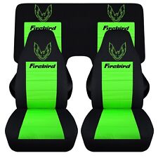 Designcovers Front Rear Seat Covers Fit 1967-2002 Firebird Pick Ur Color