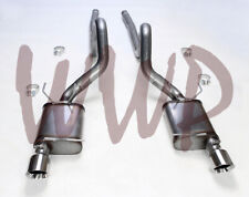 Stainless Steel 3 Dual Catback Exhaust System 11-12 Ford Mustang Gt500 5.4l V8