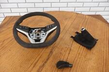 13-15 Chevy Camaro Ss Alcantara Steering Wheel W Shift Knob Boot Black Afm