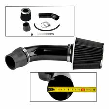 Universal Black 3 Diameter Cold Air Intake Induction Hose Pipe Kit With Filter