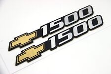 1999-2006 Chevy 1500 Emblem Bowtie Fit For Chevrolet Silverado Badge 1511405 Set