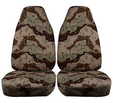 1990 To 1997 Fits Dodge Ram Camo Bucket Seat Covers One Armrest Cover Per Seat