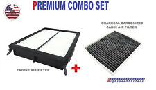 Combo Air Filter Charcoal Cabin Filter For 2017-2020 Kia Optima Hybrid 2.4l