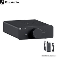 Fosi Audio V3 Tpa3255 Amplifier Audio Stereo Class D 2 Channel Speakers Hifi 48v