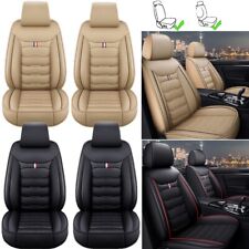 Faux Leather Universal Seat Covers Fit For Car Truck Suv Van - 2pc Front Seats