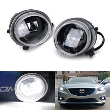 20w Cree Xb-d Dtm Led Drlfog Driving Lights For Mazda 2 3 6 Cx-5 Cx-7 Mx-5 Rx-8