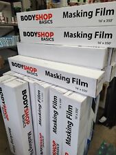 Clear Plastic Sheeting Body Shop Masking Film Transparent Film 16 X 350