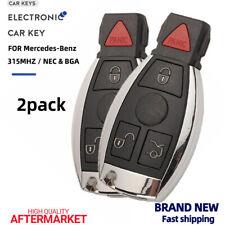 2x Replacement Remote For Mercedes Benz Iyz3312 Keyless Entry Key Fob Control
