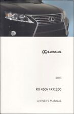 2013 Lexus Rx 350 450h Owners Manual User Guide