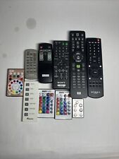 Remote Control Wholesale Lot Of 10 Various Remotes Used Untestednot Working