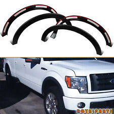 4pcs Fender Flare Fits 2009-2014 Ford F150 Factory Style Wheel Protector Set