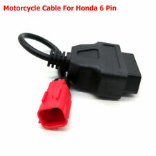 For Honda Motorcycle 6 Pin To Obd2 16 Pin Diagnostic Scanner Adaptor Cable Tool