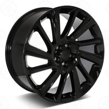 22 Gloss Black Wheels Fits Land Rover Range Rover Hse Sport Sv Autobiography