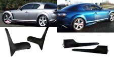 Fit 04-10 Mazda Rx8 Rx-8 Pu Front Mud Flaps Quards Rear Side Skirts Body Kit